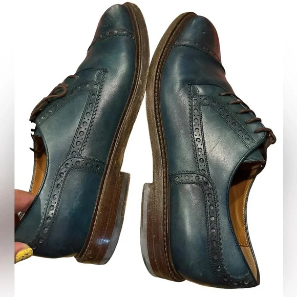 Gucci AUTHENTIC mens green shoes size 7 - Picture 7 of 11